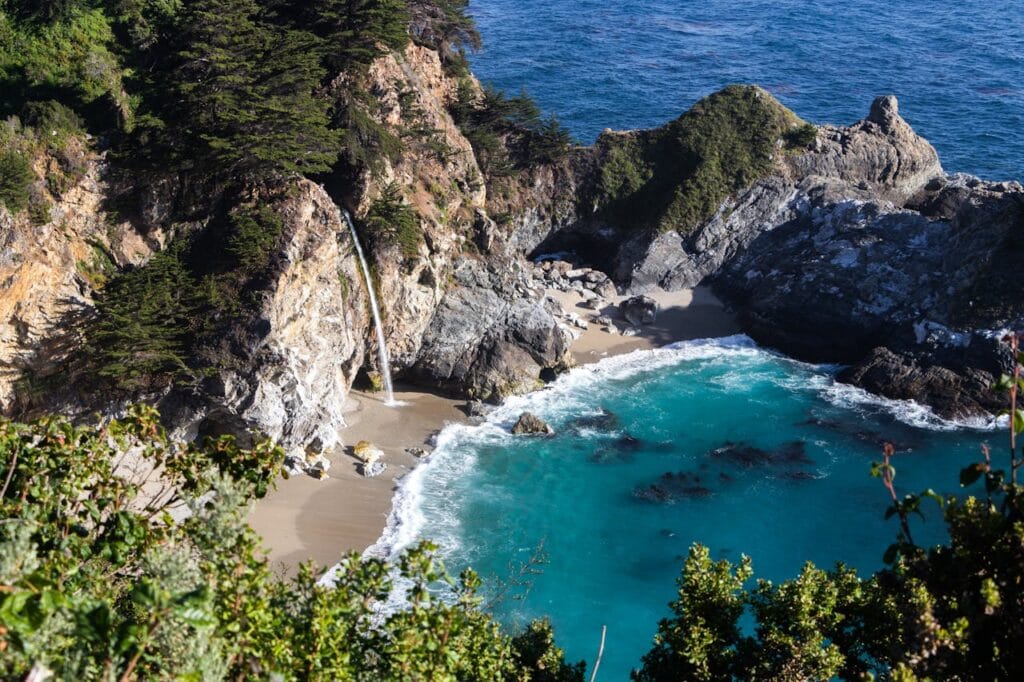 Big Sur Beaches (McWay Falls & Pfeiffer Beach) – California, USA
