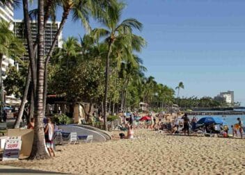 Waikiki, Beach, Hawaii