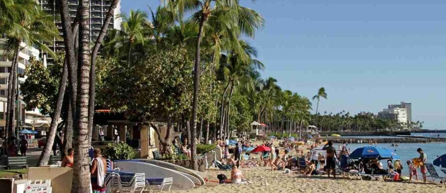 Waikiki, Beach, Hawaii