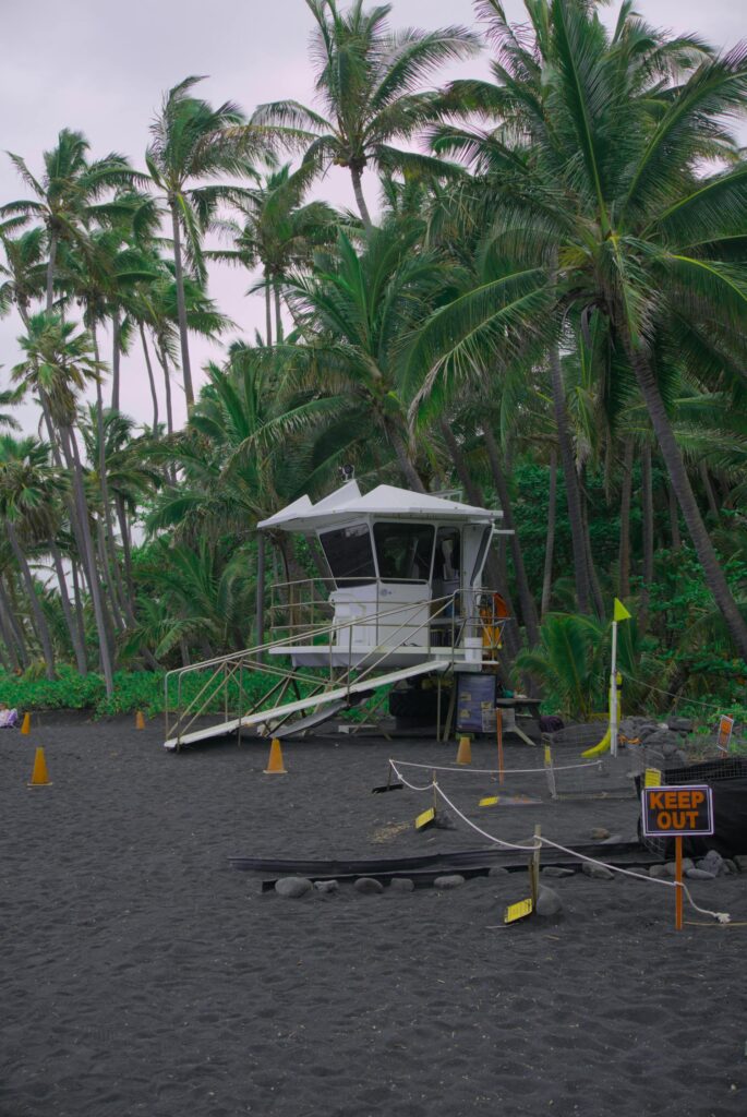 Black Sand Beach, Hawaii